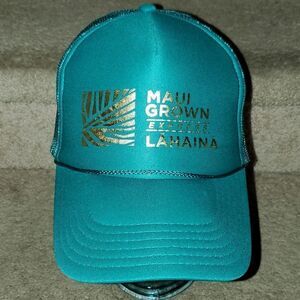 Maui Grown Express Lahaina Maui Hawaii Mesh Hat